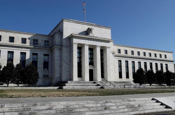 The Federal Reserve building is pictured in Washington, in 2019. (Leah Millis/Reuters)