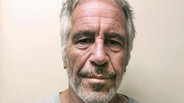 FILE - This March 28, 2017, photo provided by the New York State Sex Offender Registry shows Jeffrey Epstein. JPMorgan Chase is defending itself against a lawsuit by the U.S. Virgin Islands accusing it of empowering Jeffrey Epstein to abuse teenage girls. Lawyers for the giant bank said in court papers Tuesday, May 23, 2023, that it was the islands that enabled the financier to commit his crimes. (New York State Sex Offender Registry via AP, File)