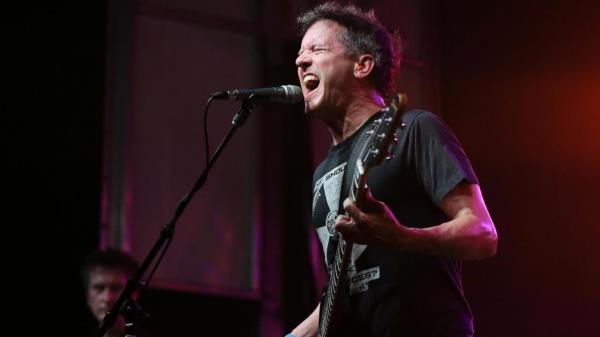 Superchunk on stage at Chaz's Bull City Records celebrates 11 years at Po<em></em>nysaurus Brewing Co. in Durham N.C. on Saturday August 6, 2016. (Chris Baird / WRAL Contributor).