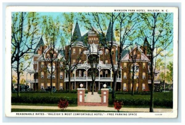 Baptist Female University, now known as Meredith College, was o<em></em>nce a castle in downtown Raleigh.