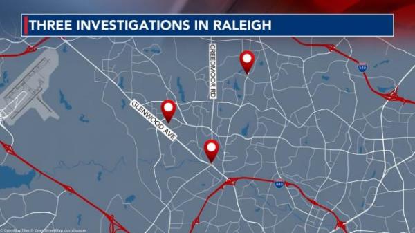 Three investigations in Raleigh