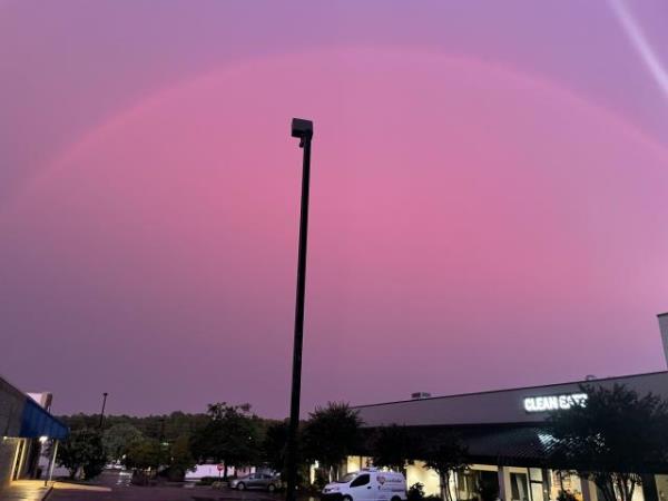 weird rainbow