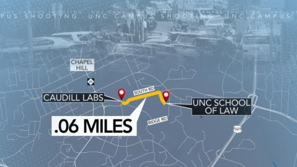 Map: Caudill Labs and UNC School of Law